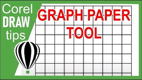 Graph paper tool in CorelDraw