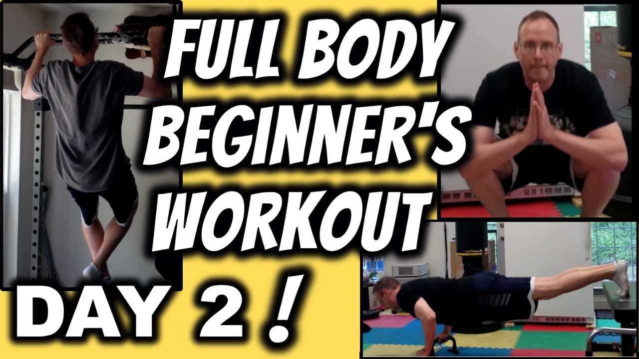 Full Body Workout for Beginner Men Over 50 Day 2 YouTube