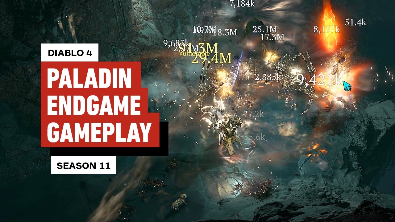 Diablo 4: Paladin Class Endgame Gameplay