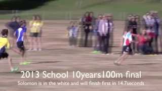 100m final won by Solo