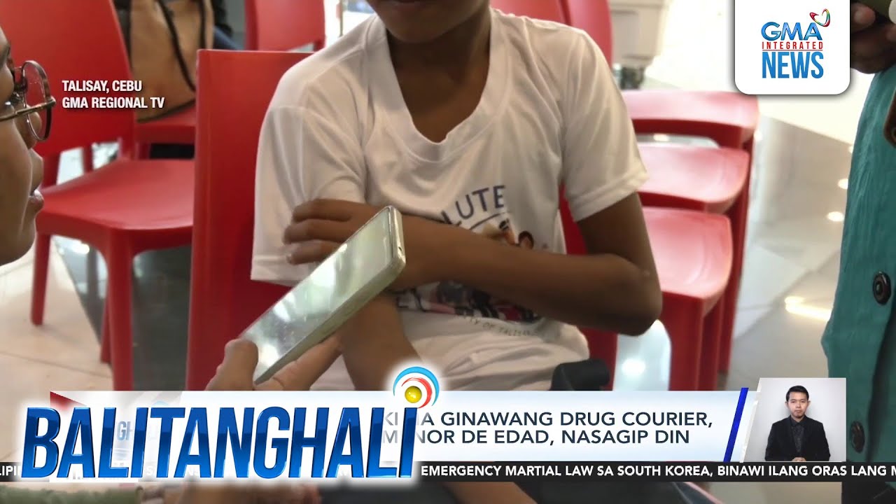 12-anyos na lalaki na ginawang drug courier nasagip... | Balitanghali