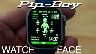 How to get Pipboy Watch Face on Apple Watch! Free Fallout watch face! by Chris Mizo 41,807 views 1 month ago 5 minutes, 7 seconds