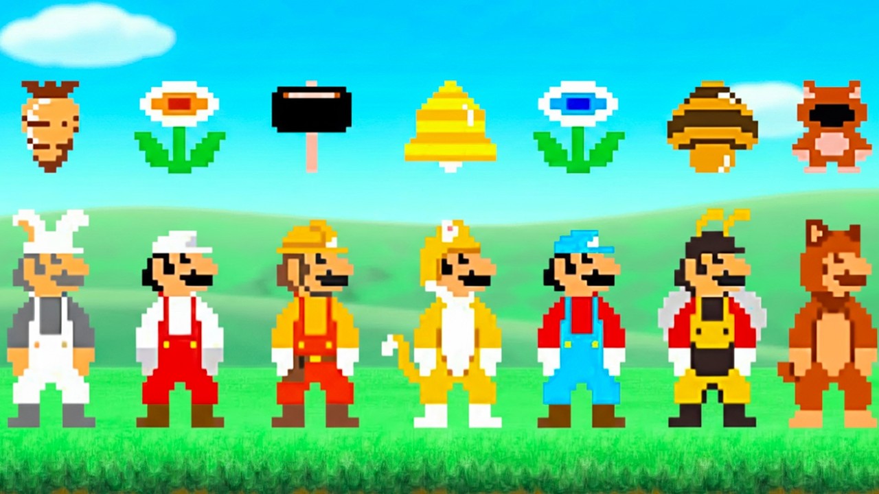 Super Mario Maker 2 | Super Mario 3D World - All Mushroom Power-Ups (Mario Challenge) | Boopa Gaming