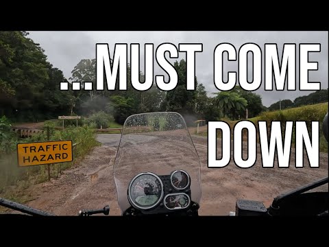 rain. mud. forest. (Part 2) | Royal Enfield Himalayan POV ride-along | CC translations | 4K