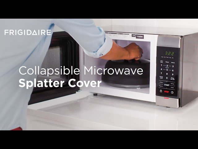 Collapsible Microwave Splatter Cover 