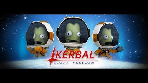 Kerbal Space Program MechJeb Satellite test