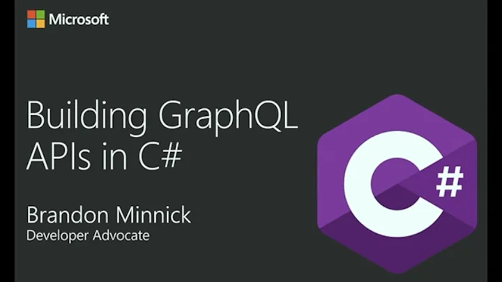 Building GraphQL APIs in C# - Brandon Minnick - ND...