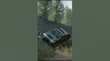 Hummer H2 in mud off-road Snow Runner short clips #shorts