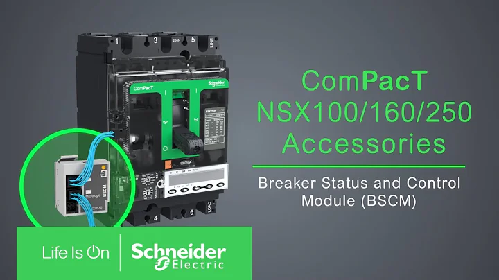 ComPacT NSX100/160/250 - How to Install Motor Mechanism/BSCM/NSX Cord | Schneider Electric