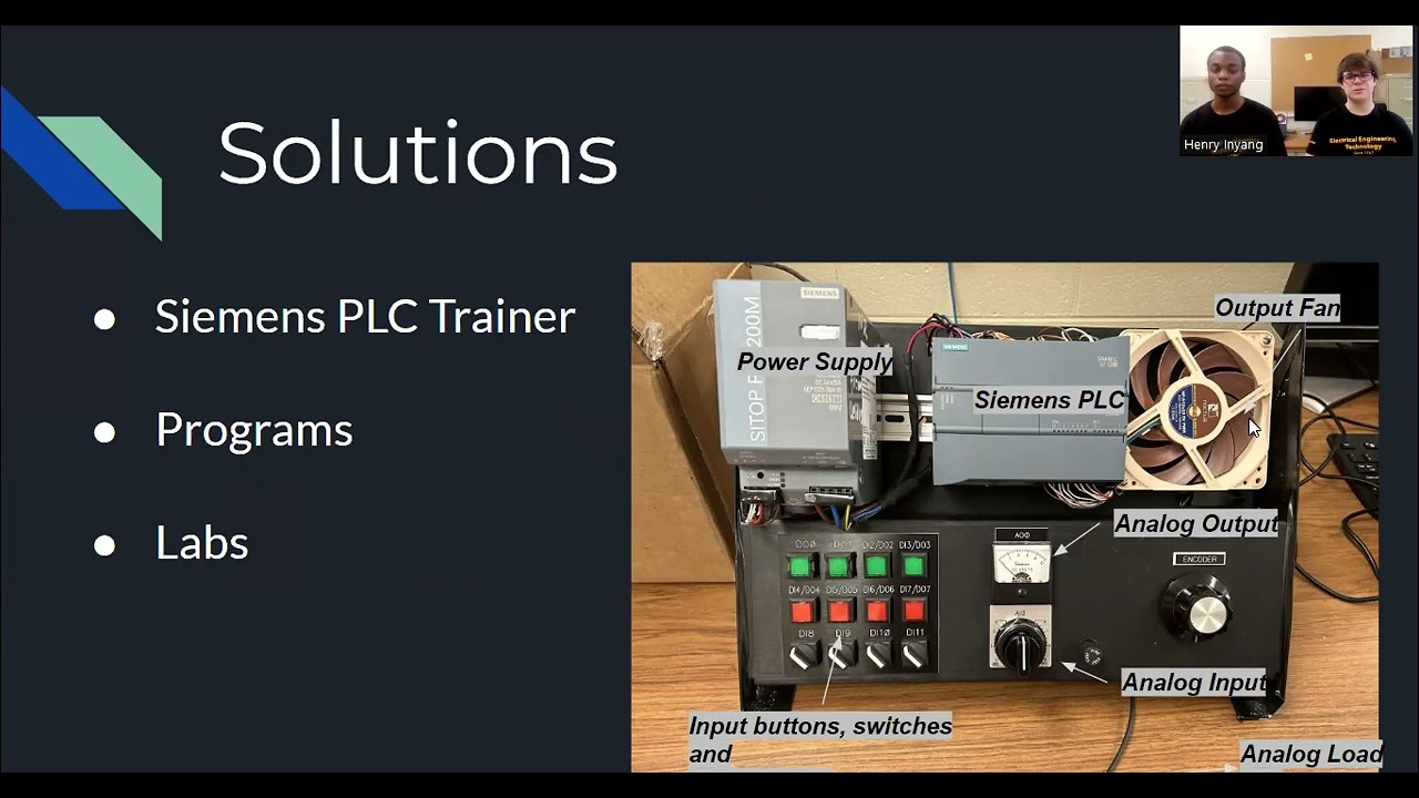 Preview image for 233: Siemens Programmable Logic Controller Trainer Kit Development video