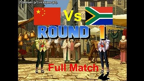[Fightcade] The King Of Fighter 98 - (Tr) bahadir Vs kojonc (Turkie Vs South Africa)