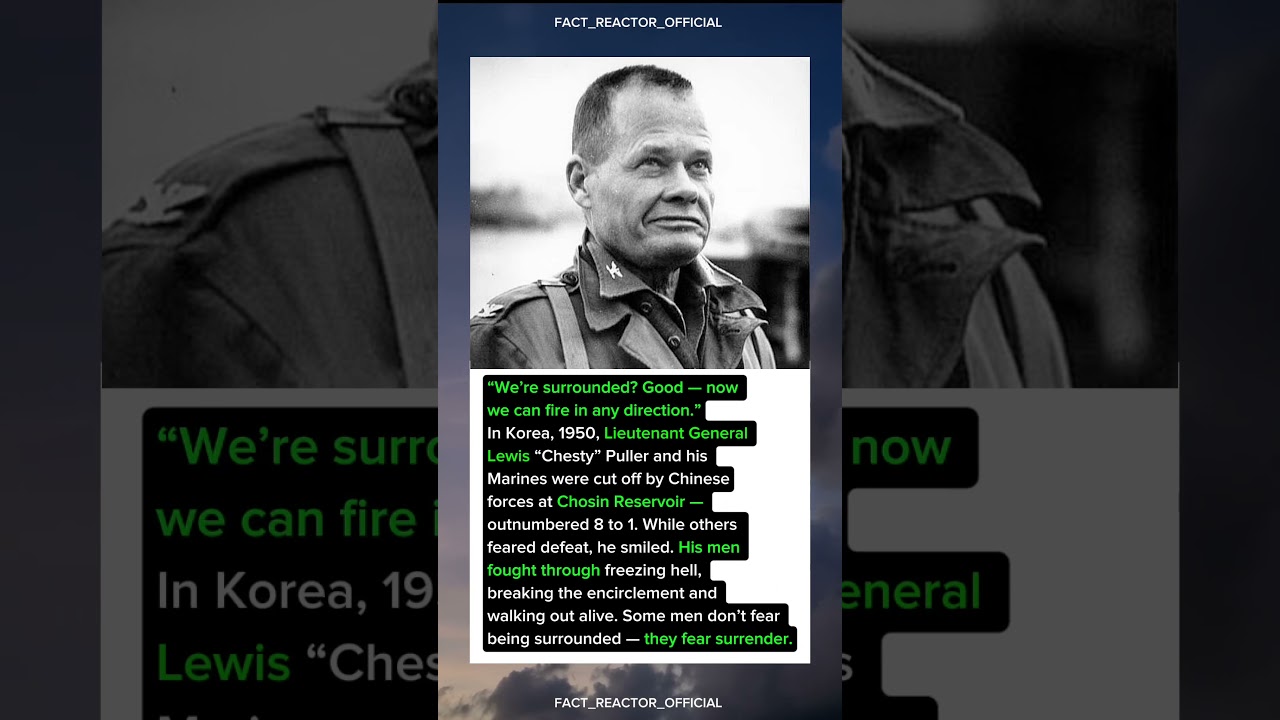 Chesty” Puller — The Marine Who Never Backed Down 