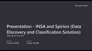 Proactive and Persistent Understanding of Sensitive Data Profile