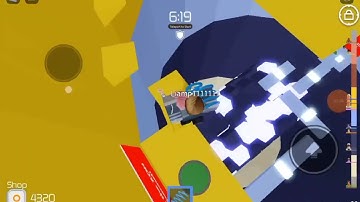 Playing Tower of hell (free gravity coil) ROBLOX, Faster version.