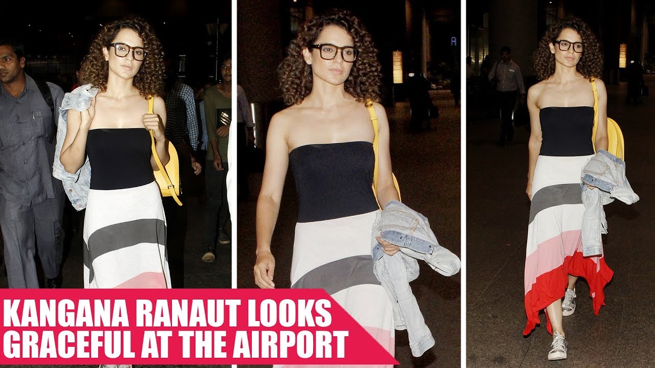 Image result for airport looks of Kangana Ranaut