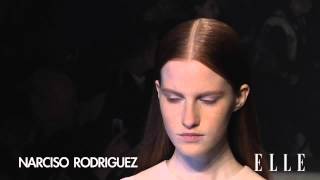 Irina Kravchenko for NARCISO RODRIGUEZ FW 2014 15 collection