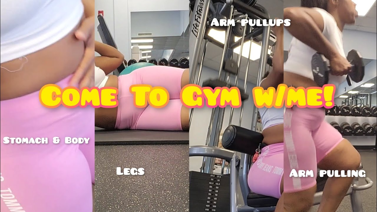 Come To The Gym With Me | Leg Workout | My Weekly Glute | + Realistic ...