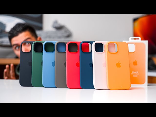 ALL iPhone 15 Silicone Cases - Worth It? 