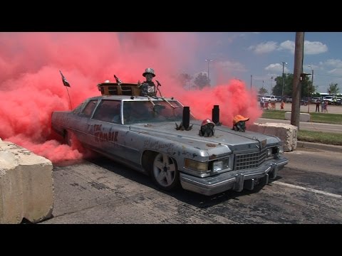 WTF Zombie Sled Burnout - Happy Halloween!