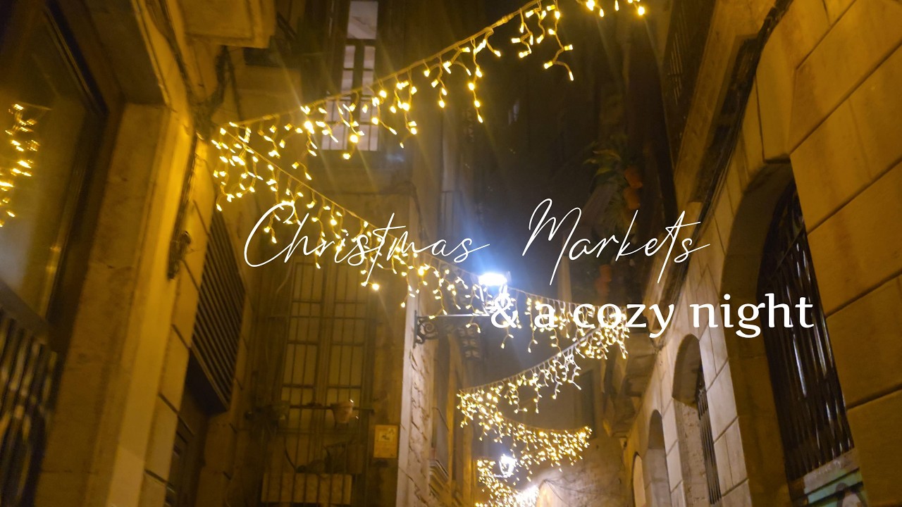 Twinkly Lights, Christmas Markets & Cozy December Days