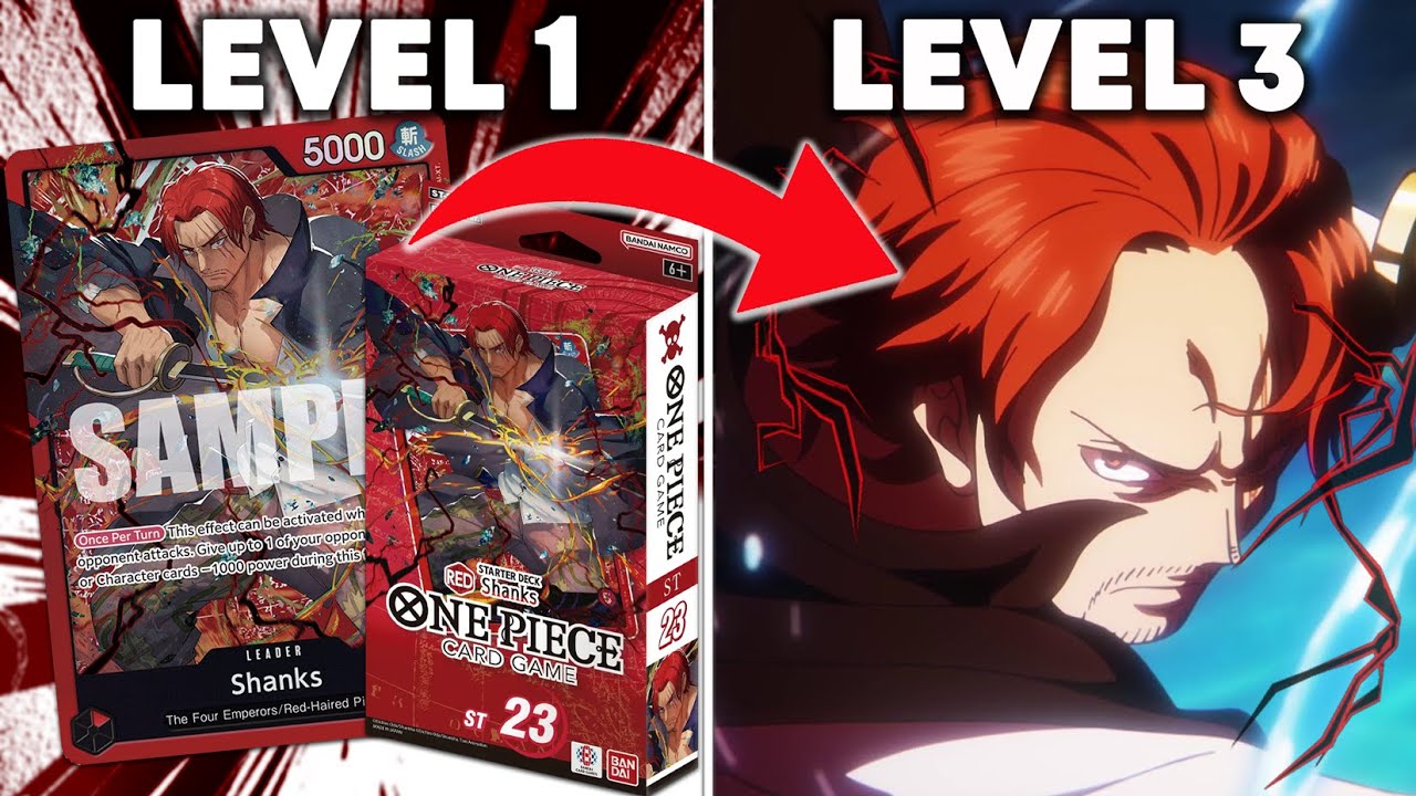 Starter Deck Red Shanks Upgrade Guide! - One Piece TCG