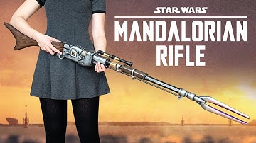 I built the Mandalorian STAR WARS Rifle out of EVA FOAM!