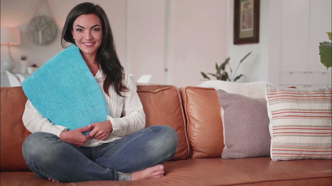 MIGHTY BLISS Large Electric Heating Pad for Back Pain and Cramps Relief