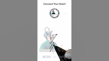 Billionaire Signature Style Tutorial !! Unique Signature Tutorial !! #signature #style #art #name