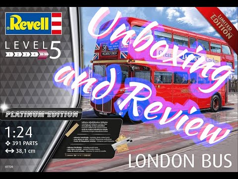 Revell London Bus プラモデル Amazon.com: Revell of Germany 1/24 London Bus : Toys & Games