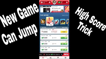 MPL Pro New Game Can Jump Game Play And High Score Trick | New Game Can Jump high Score