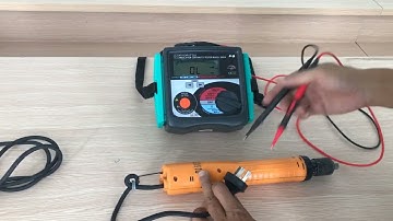 Hướng Dẫn Sử Dụng Máy Mega Ohm Đo Điện Trở Cách Điện, Kiểm Tra Nối Đất - Mr. Binh Khuong