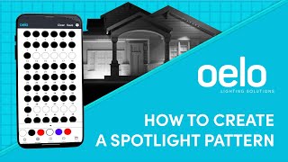 Oelo Anywhere App: How to Create Security Lighting with Spotlight Effect screenshot 2