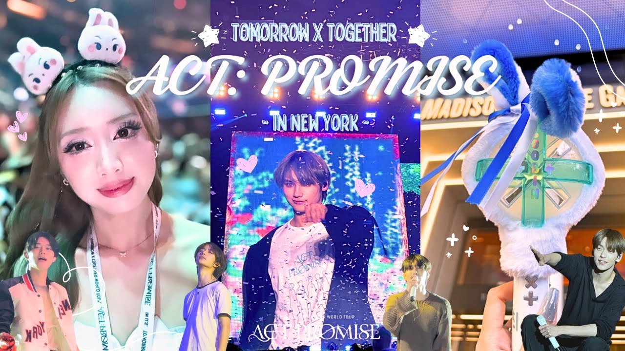 [Lunar:Log ⭐️] ⋆𐙚₊˚⊹♡ TXT: Act Promise Vlog in New York ♡ ⊹⋆𐙚₊˚ | VIP 2, Soundcheck, Merch
