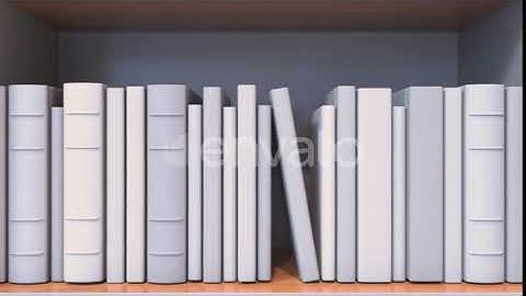 Many Spines of the Books Form the Dutch Flag | Motion Graphics - Envato elements