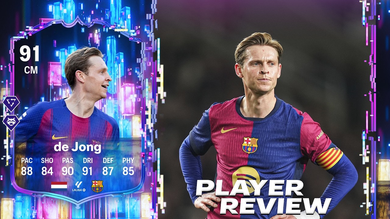 UNO DE LOS MEJORES MEDIOCAMPISTAS DEL JUEGO!!! | FRENKIE DE JONG 91 FLASHBACK REVIEW