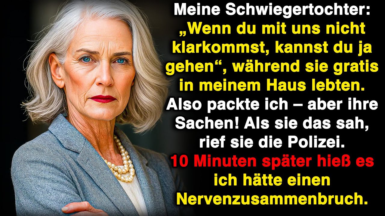Meine Schwiegertochter schrie: „Wenn es dir hier nicht passt, dann geh!“  in meinem Haus, kostenlos!