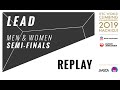 IFSC Climbing World Championships - Hachioji 2019 - LEAD Semi-Finals