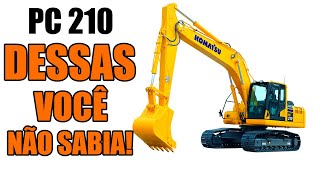 KOMATSU PC 210 - TUDO QUE VOCÊ PRECISA SABER SOBRE A PC 210