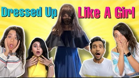 I DRESSED UP AS A GIRL 😱 *Shocking Reactions* | Abhishek Nigam