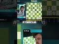 Magnus in TIME TROUBLE! Chess Blitz Scramble Incoming! #shorts