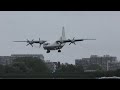 Ostend Airport: Cavok Air An-12 landing at runway 26.