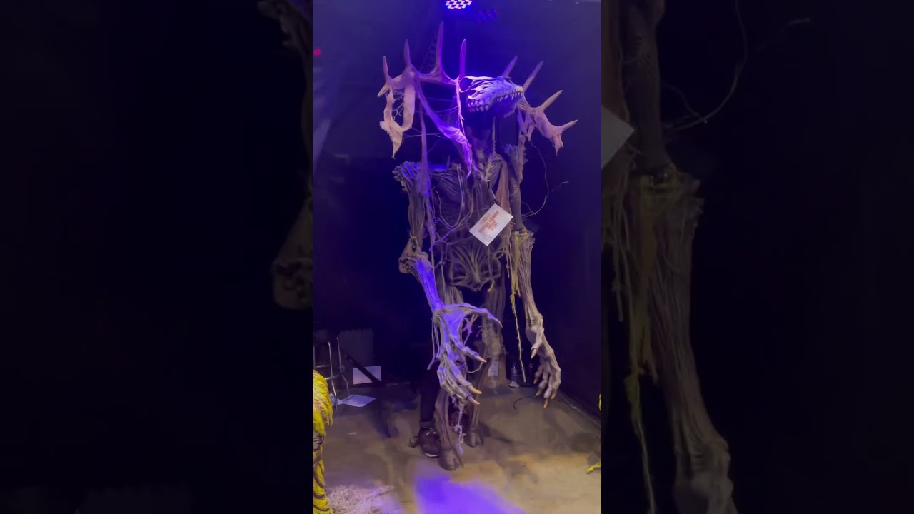 INSANE WENDIGO PUPPET AT #transworld | #halloween #scary #halloween2024