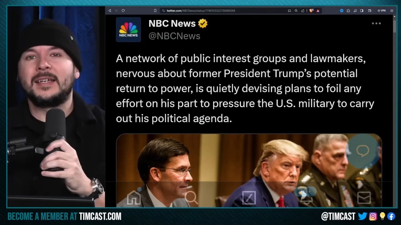 Democrats ADMIT To CONSPIRACY To Stop Trump And Stage COUP To Prevent Military From Following Orders