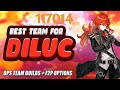 BEST TEAM FOR DILUC | Genshin Impact