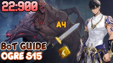 (22s) Twin-Headed Ogre || BOT GUIDE - S15 BATTLEFIELD OF TIME [Solo Leveling Arise]