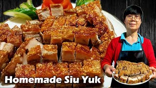 Cantonese Style Siu Yuk: Crispy Pork Belly Roast Recipe