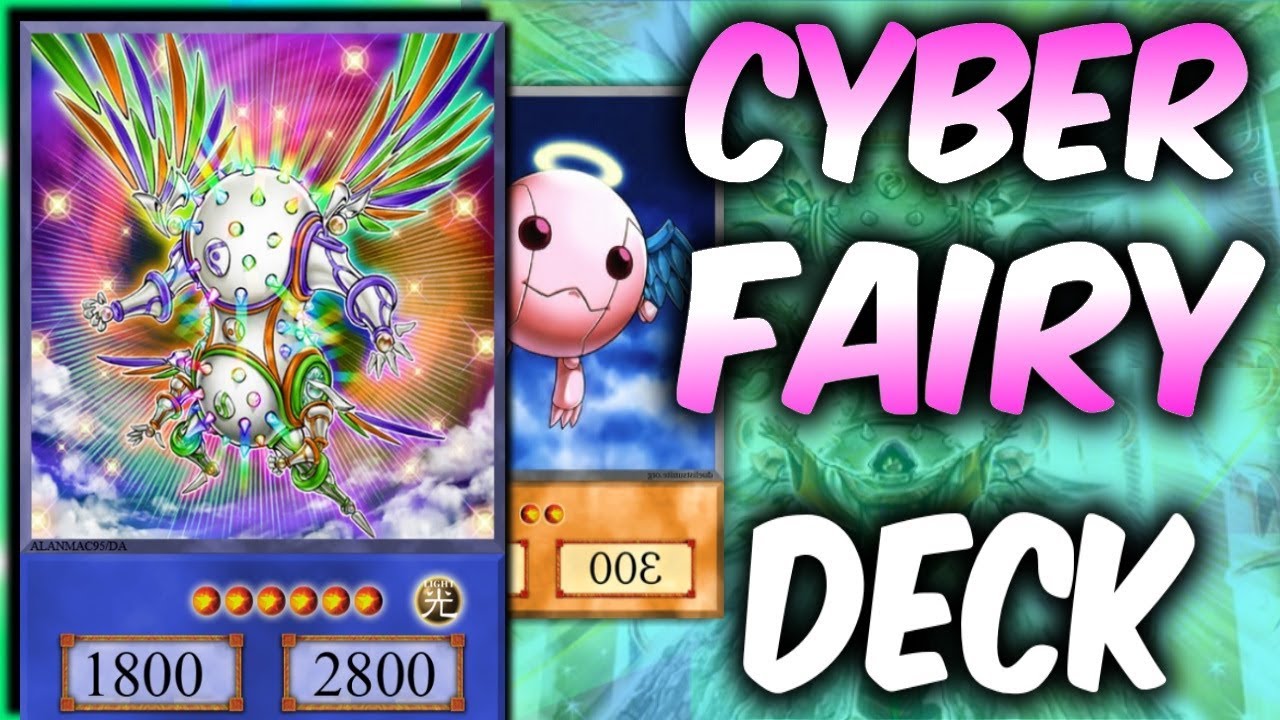 Yugioh CYBERHERALD FAIRY DECK LEARNING! (YugiOh Fairy Only Deck