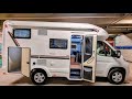 Nouveau le plus petit mais le plus grand campervan de luxe 2024  giottiline siena 322 de rapido