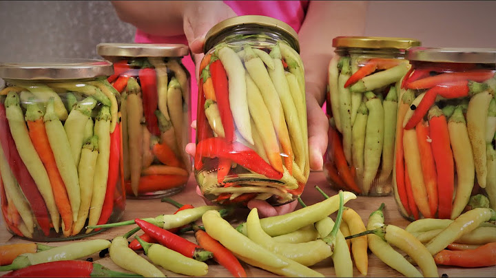 ljute papricice (feferoni) u tegli recept za zimnicu bez konzervansa
