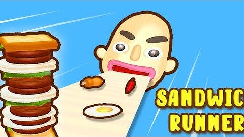 Sandwich Runner Game All Levels Gameplay Walkthrough Android iOS Mobile Games